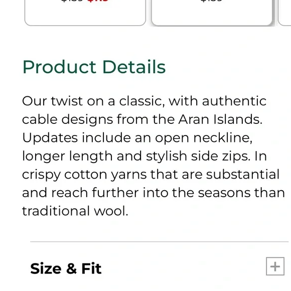 L.L.B. Signature Sweater Green & Cream - Picture 10 of 11